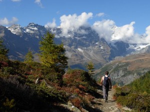 Les Grandes Murailles da Cheneil (Valtournenche) - Foto di Gian Mario Navillod.