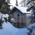 Cappella di Saint-Pantaléon sotto la neve - Foto di Gian Mario Navillod.