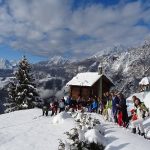 Inizio della vecchia mulattiera di Chamois - Foto di Gian Mario Navillod.