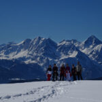 Il battesimo con le ciaspole sulle nevi di Chamois, il comune più alto della Valle d'Aosta - Foto di Gian Mario Navillod.
