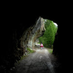 Galleria lungo la ciclabile Perrères-Promoron - Foto di Gian Mario Navillod.