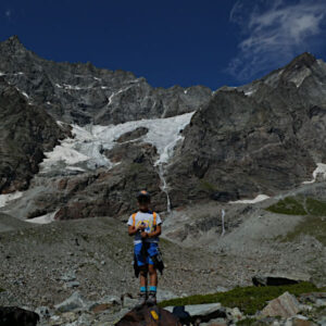 Ghiacciaio del Mont Tabel nella valle del Cervino/Matterhorn - Foto di Gian Mario Navillod.